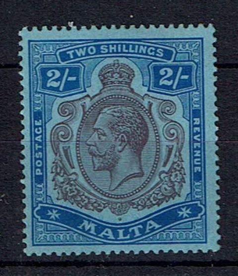 Image of Malta SG 86c LMM British Commonwealth Stamp